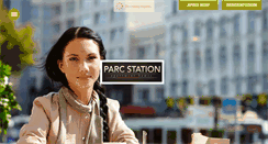 Desktop Screenshot of parcstationapts.com